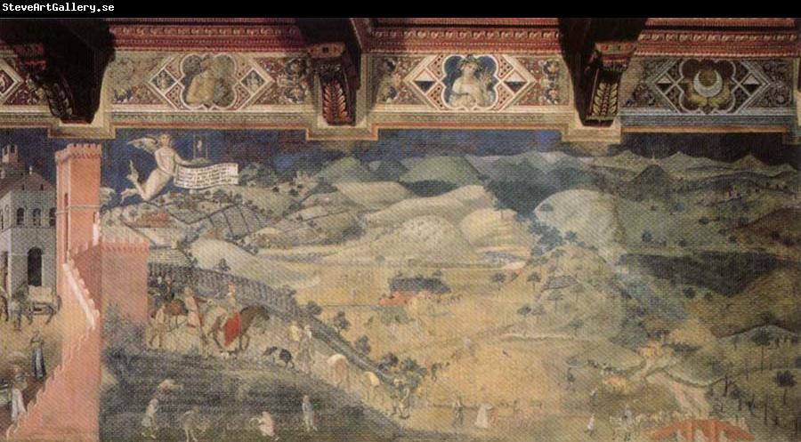 Ambrogio Lorenzetti Effects of Good Government in the City